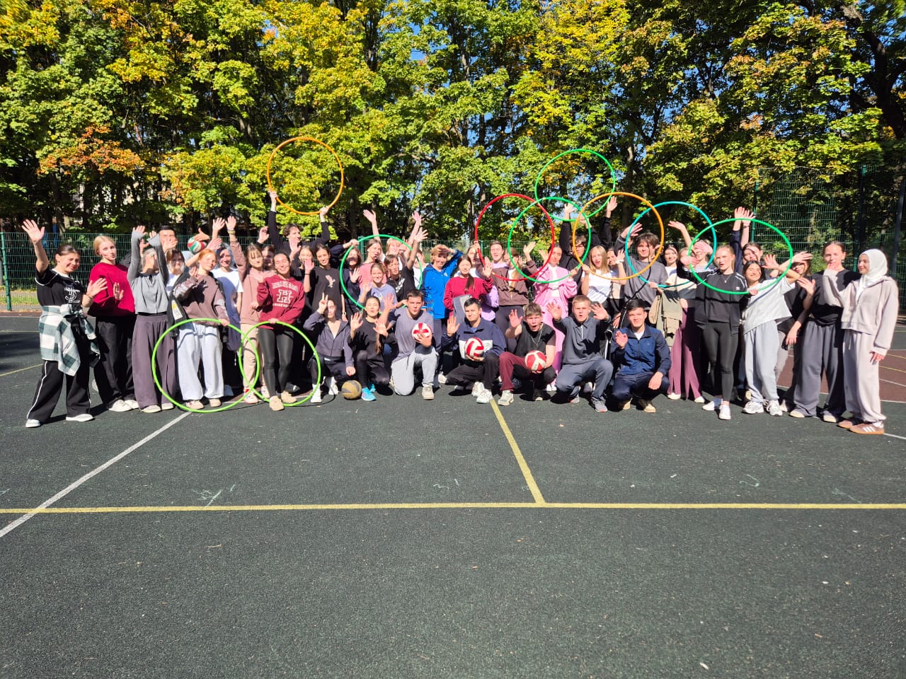 Осенние веселые старты